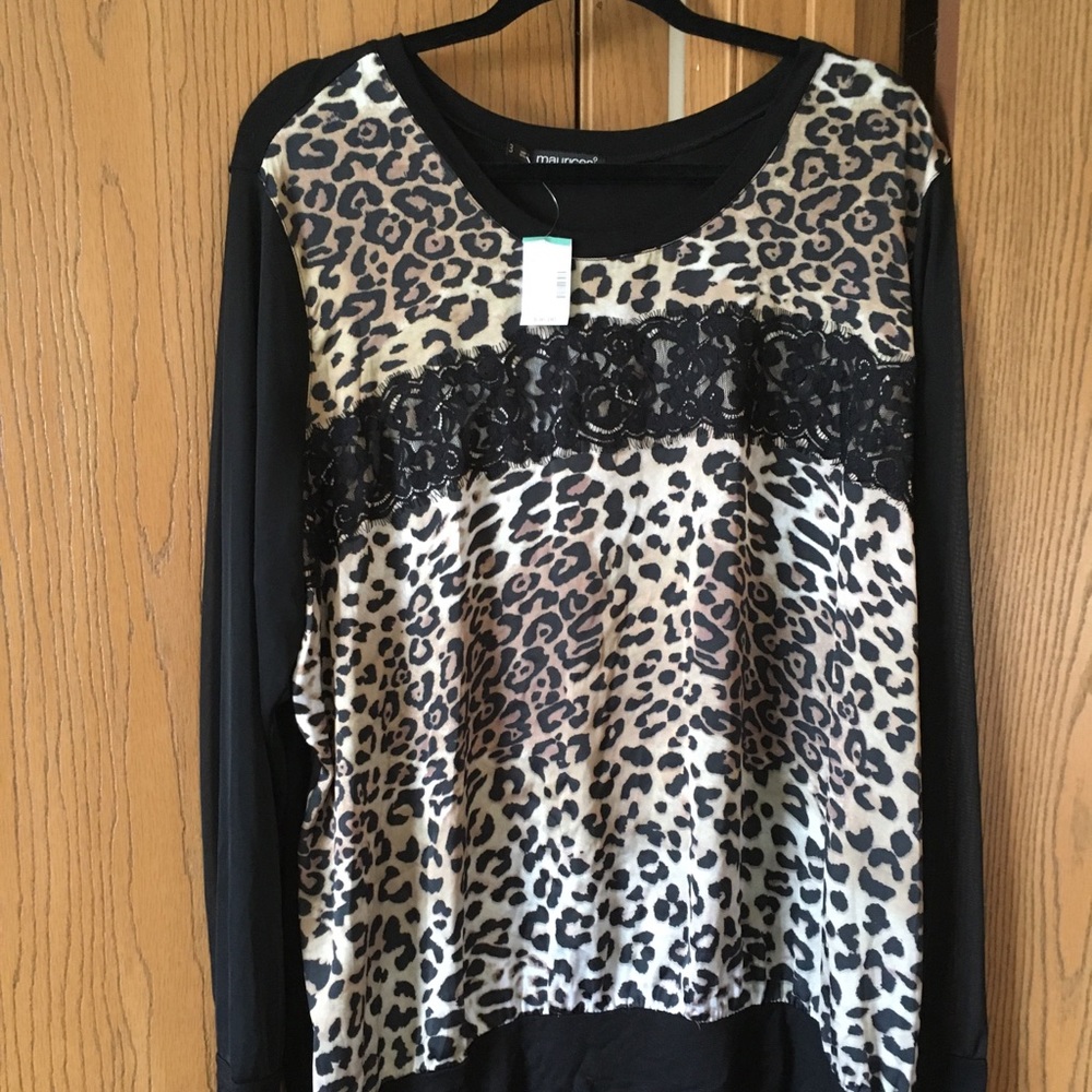 Maurice’s Animal Print Blouse